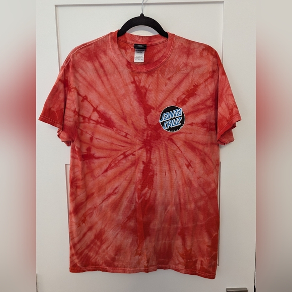 Santa Cruz Men's Tie Dye T-shirt - Picture 1 of 6